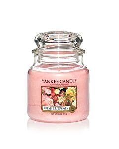 Yankee Candle Fresh Cut Roses Medium Jar